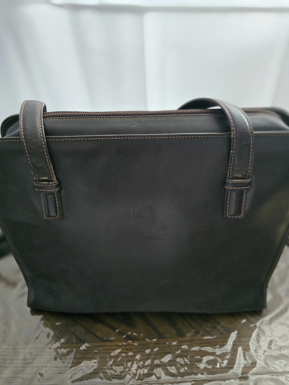 Vintage Loewe Leather Tote